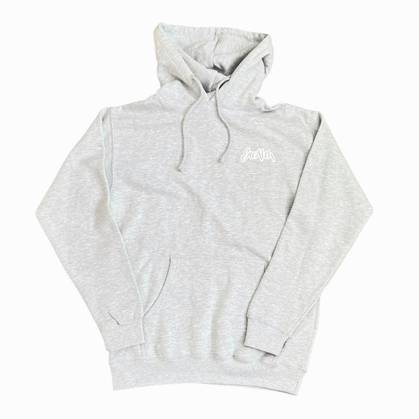 Grey Graffiti Hoodie