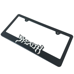 Metal Logo Plate Frame