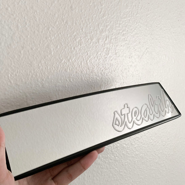 STEALTH (Hollow) Cursive Die-Cut