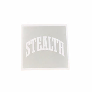 STEALTH Chrome Box Sticker