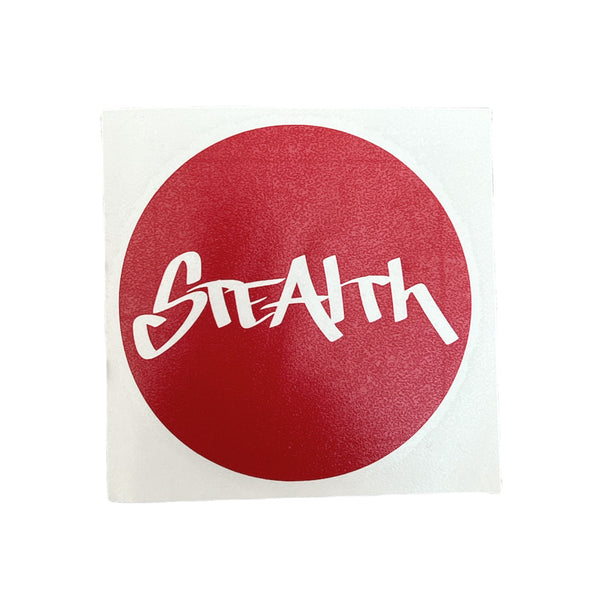 STEALTH Circle Die-Cut [GLOSS RED]