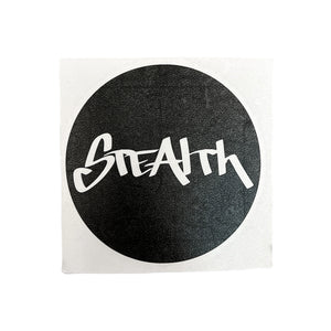 STEALTH Circle Die-Cut [MATTE BLACK]