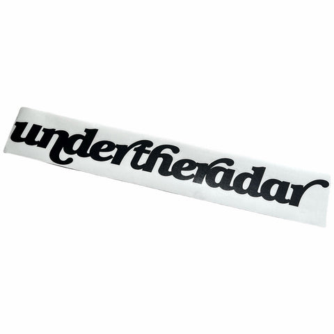 UTR Support Banner Matte Black