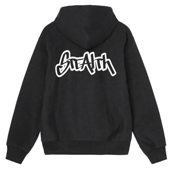 Black Graffiti Hoodie