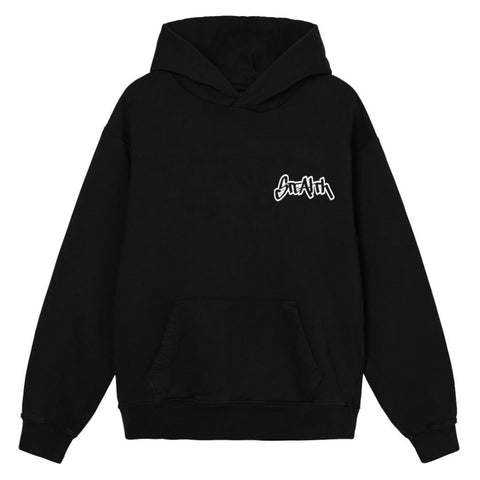 Black Graffiti Hoodie